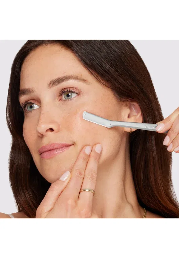 Сменные лезвия для бритвы, Facial Razor, Tweezerman, Silver-coloured, серебристый — фото 2
