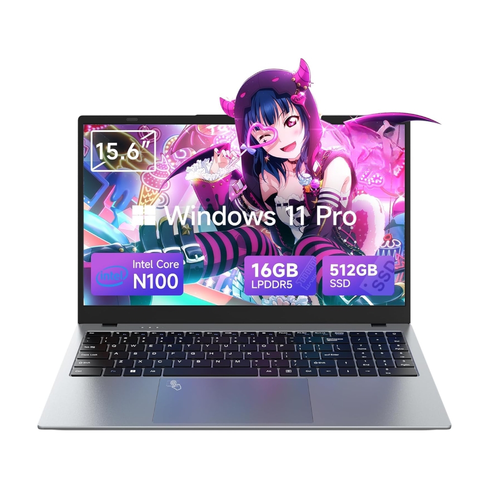 

Ноутбук Akocrsiy ‎NE2151N-T, 15.6", 16 ГБ/512 ГБ, Processor N100, UHD Graphics, серый, английская клавиатура