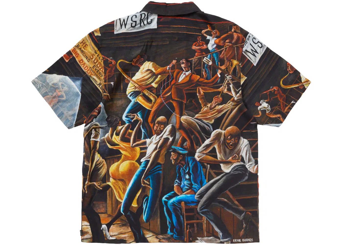 Мужская футболка с принтом Supreme Ernie Barnes, Dance — фото 2