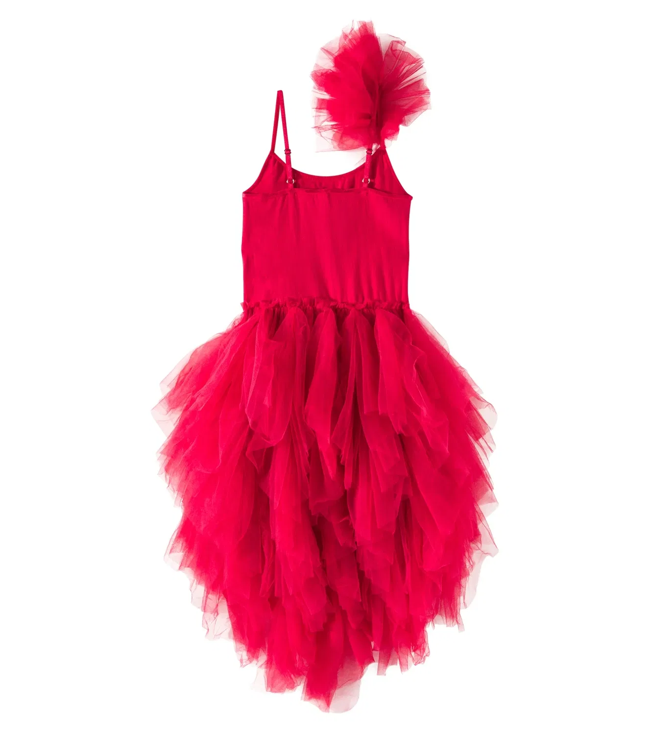 Платье из тюля Ruby Dazzle с украшениями Tutu Du Monde, красный — фото 4