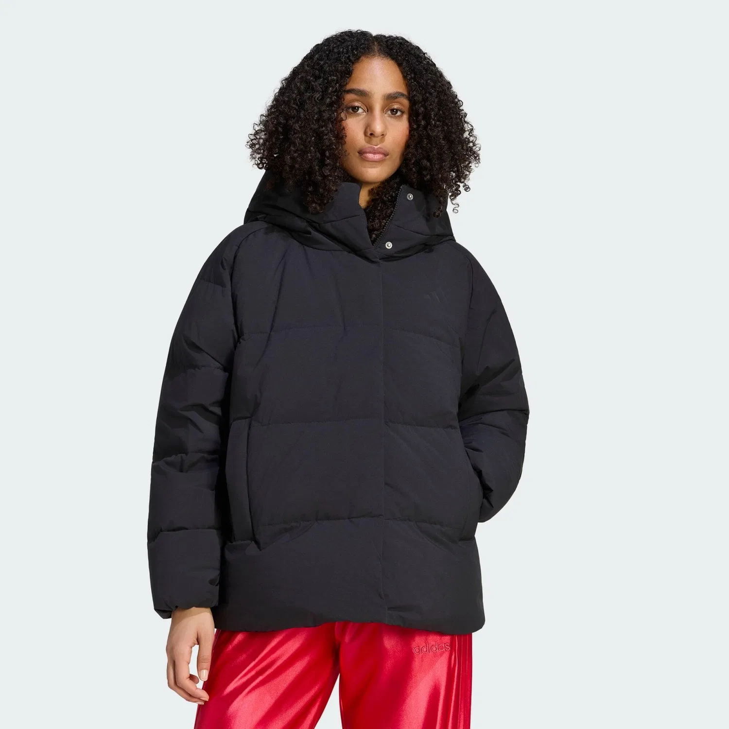 Мужская утепленная куртка Helionic Puffer Daunenjacke adidas, Schwarz