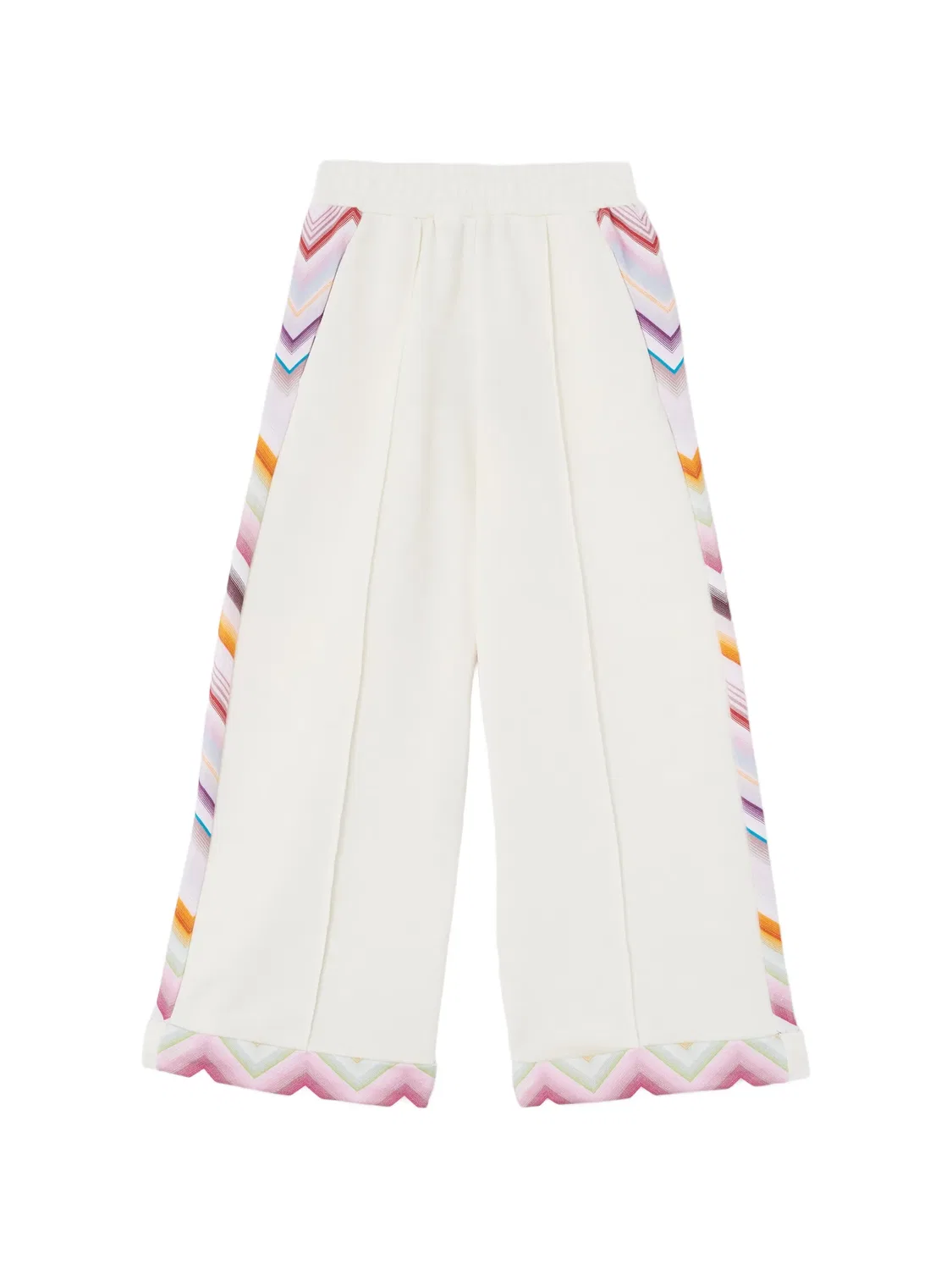 Спортивные брюки со зигзаг-принтом, кремово-белые Missoni, нейтральные