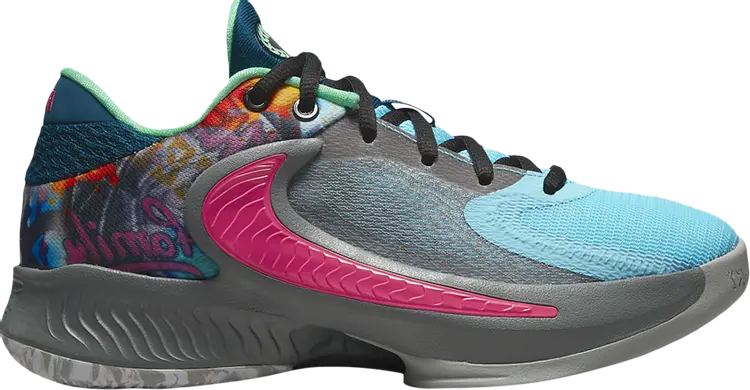 Кроссовки Nike Zoom Freak 4 SE GS 'Family', многоцветный — фото 2
