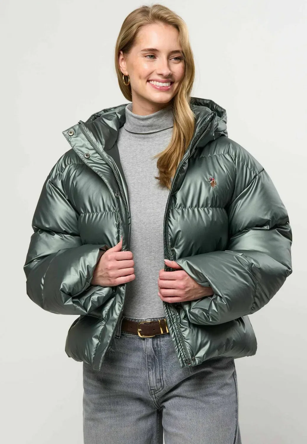 Куртка Uwlean - зимняя куртка U.S. Polo Assn., Green