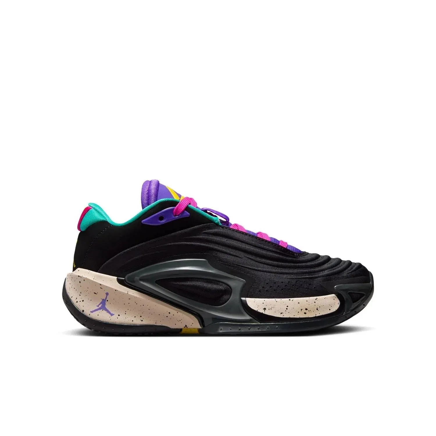 Детские кроссовки Jordan Luka 3 GS Nike, Black/Hyper Grape/Hyper Jade