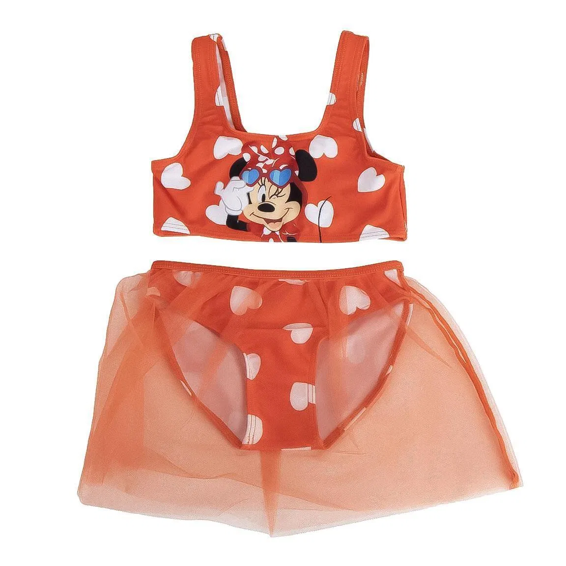 Детское бикини с принтом Minnie Mouse Disney, Rot