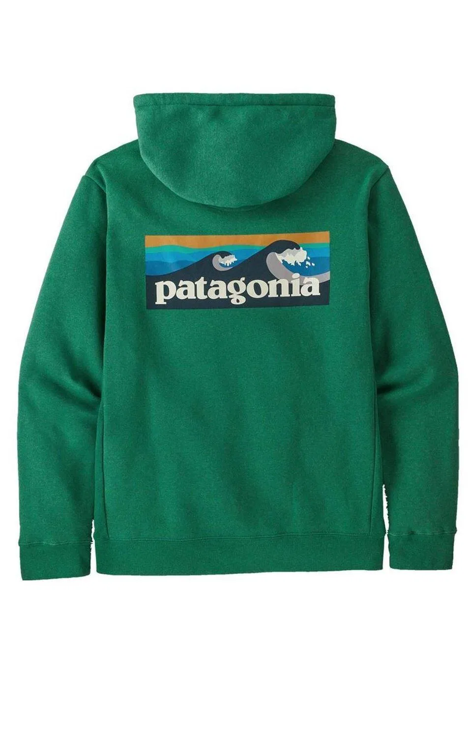 Мужское худи с логотипом Patagonia Boardshort Logo Uprisal Patagonia, Grun — фото 2
