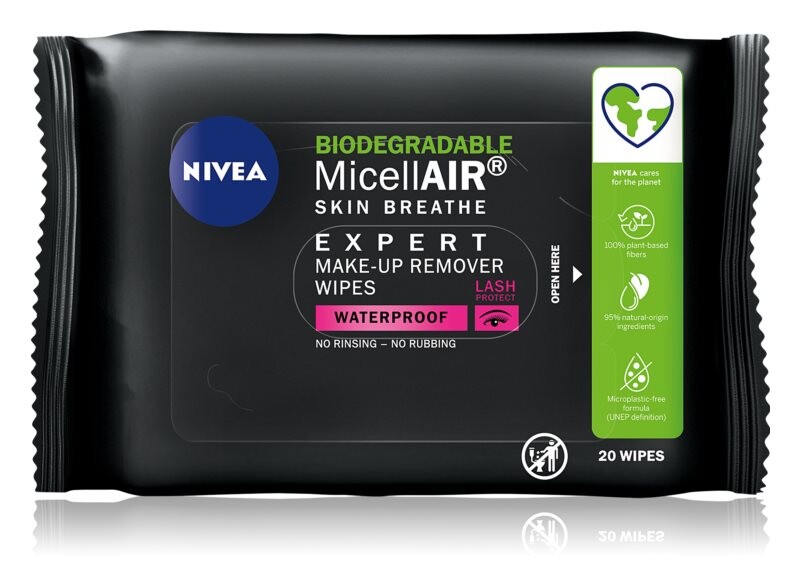 

Минеральные очищающие салфетки Nivea MicellAir Expert