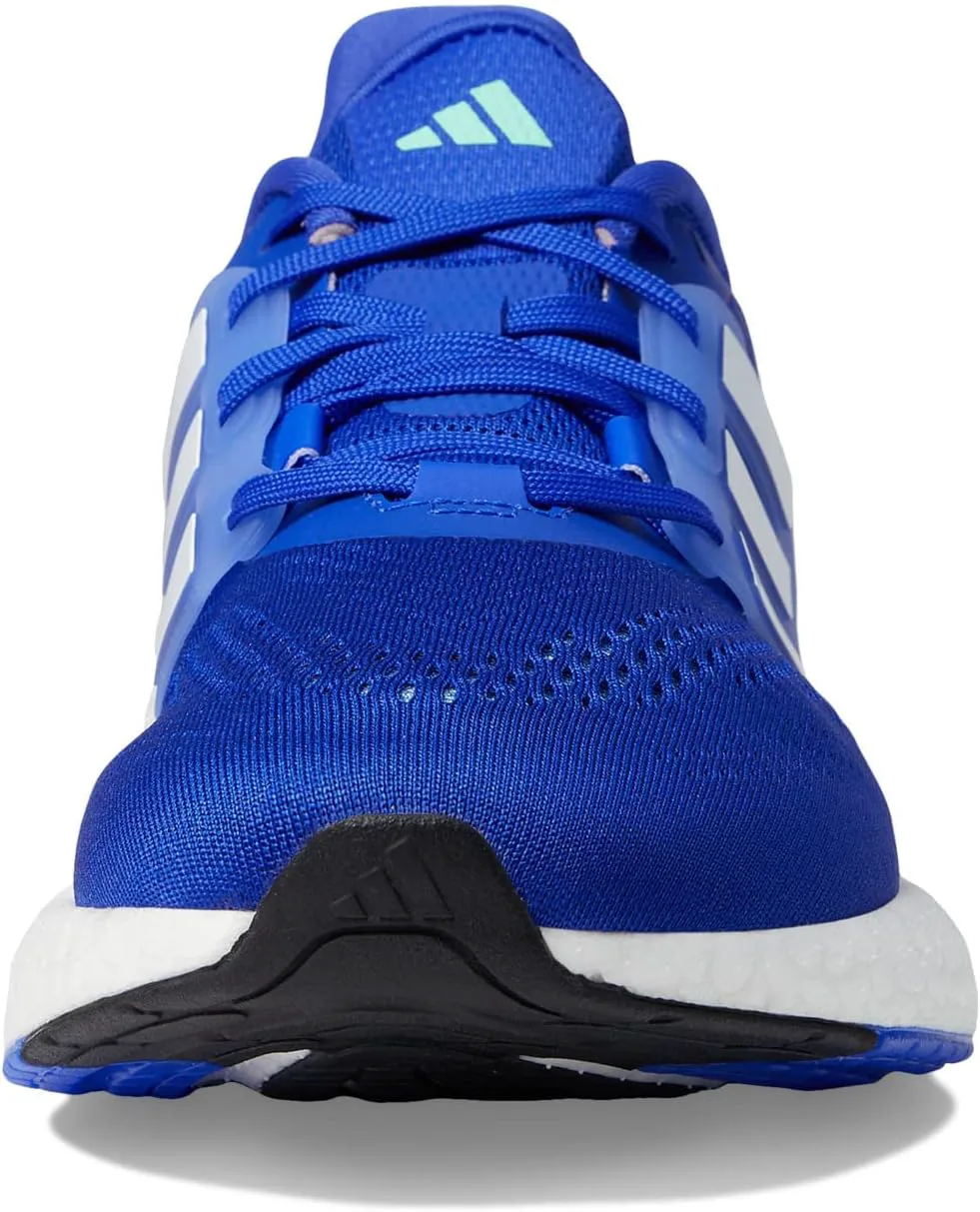 Мужские кроссовки для бега Adidas Pureboost 22, синий/белый/мятный — фото 3