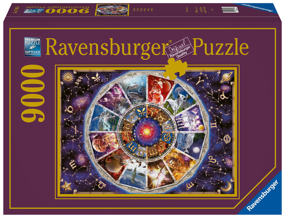 

Равенсбургер, пазл, знаки зодиака, астрология, 9000 шт. Ravensburger