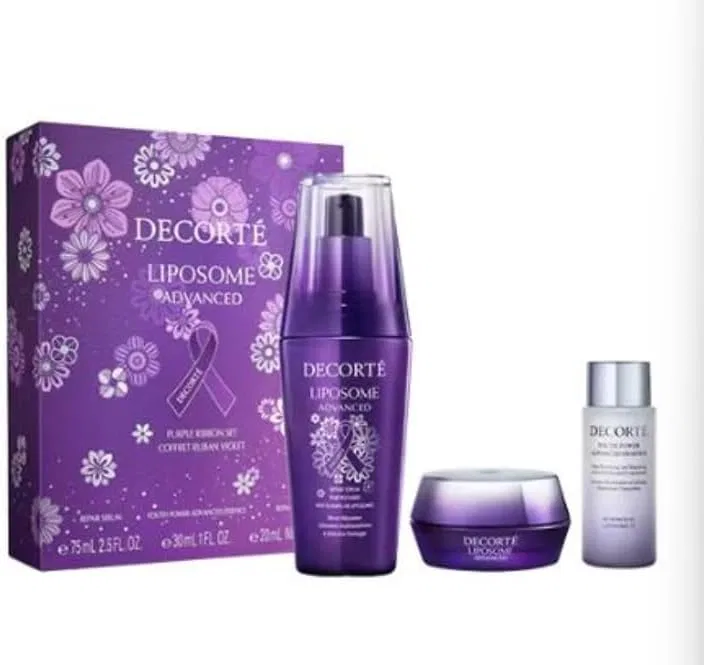 Набор сывороток Decorté Liposome Advanced Repair Serum 75мл + крем 20г + лосьон 30мл