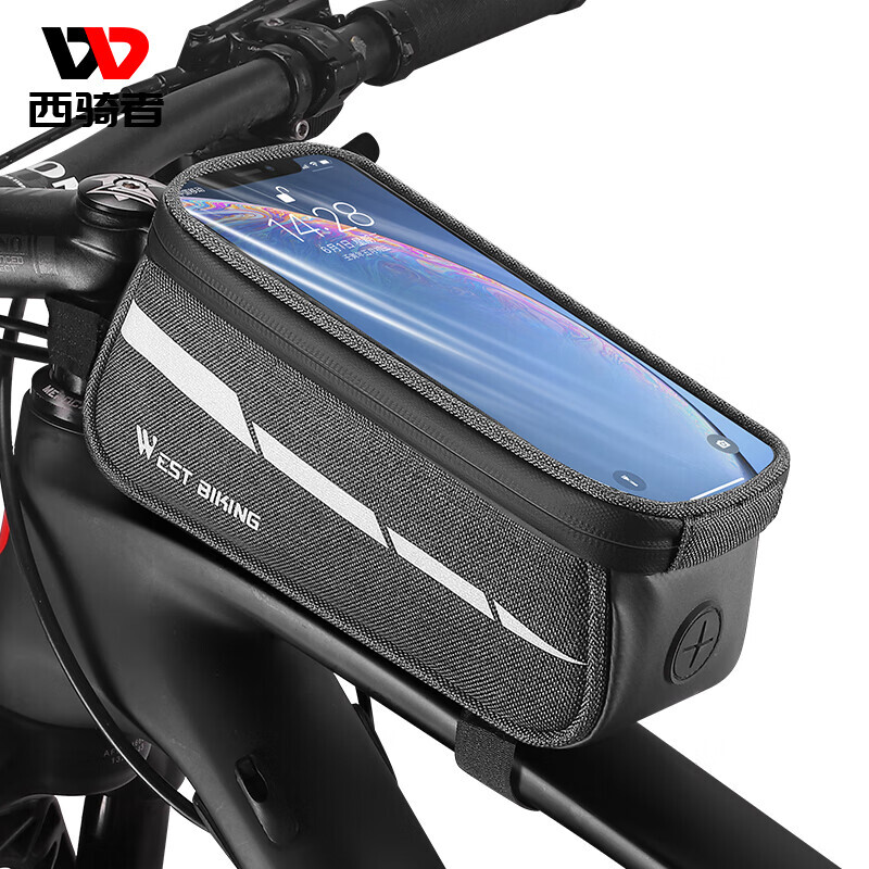 

Сумка для велосипеда WestBiking для мобильного телефона, черный
