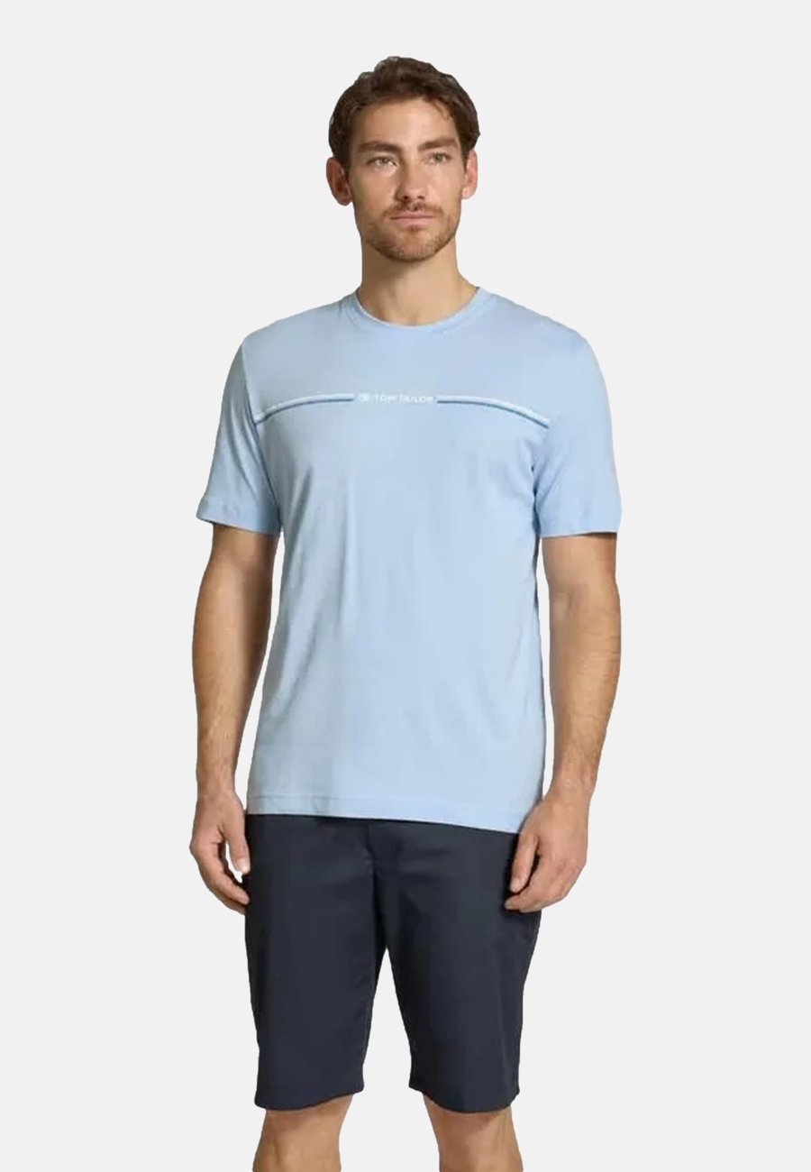 

Футболка TOM TAILOR CREW NECK, Hellblau/Light Blue, Синий, Футболка TOM TAILOR CREW NECK, Hellblau/Light Blue