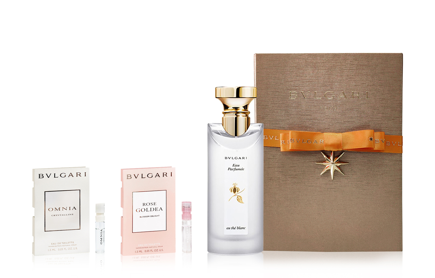 BVLGARI Mingzhen белый чай унисекс парфюмерная вода eau de cologne 75ml — фото 2
