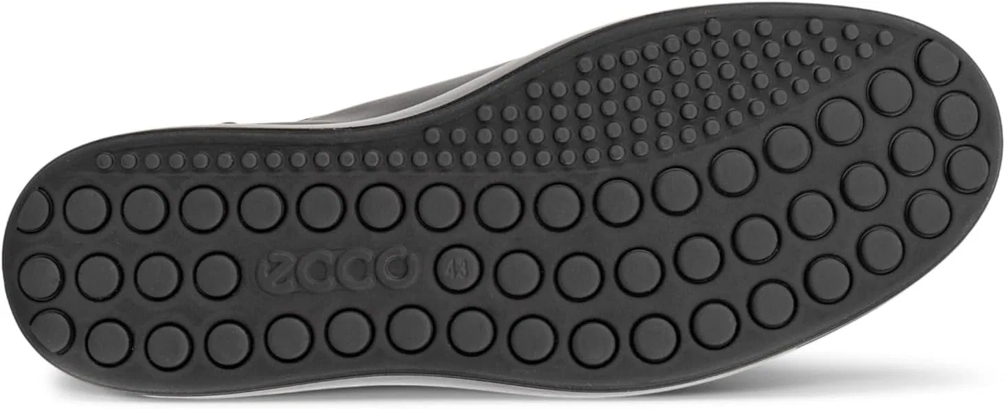 Мужские кроссовки ECCO Soft 7 Easy Slip, Black Black Nubuck — фото 4