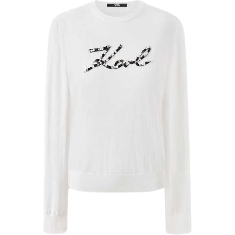 

KARL LAGERFELD / Karl Lagerfeld Jeans Свитер KARL LAGERFELD женский белый