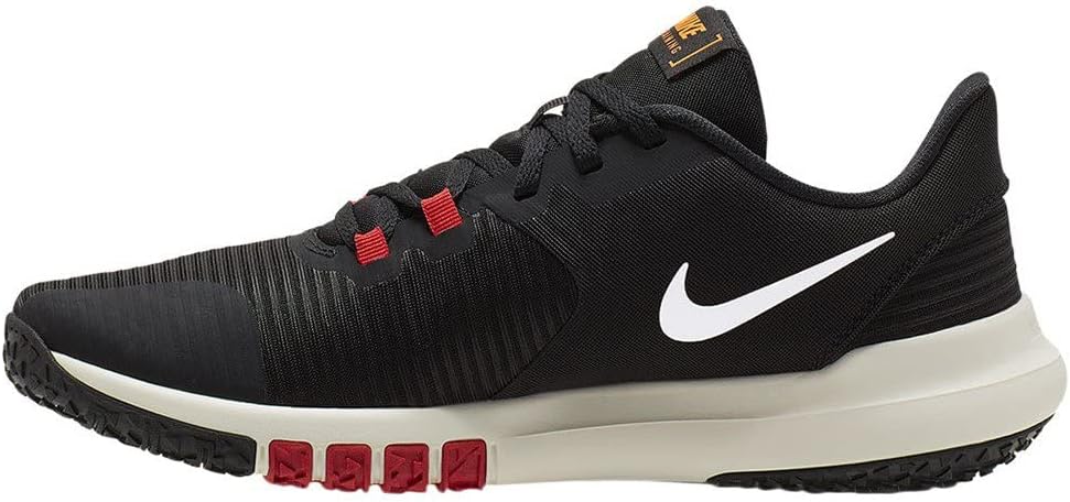Мужские кроссовки Nike Flex Control TR3, черный/красный/оранжевый/бледно-слоновая кость — фото 3