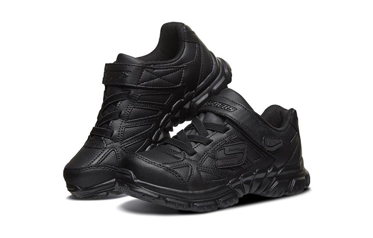 Беговые кроссовки Skechers Tough Trax Low-TopRunning Shoes K Black, черный — фото 3