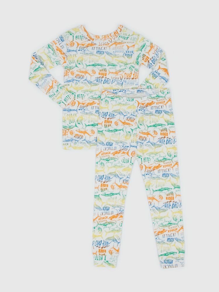 

Пижама с узором Gap, мультиколор