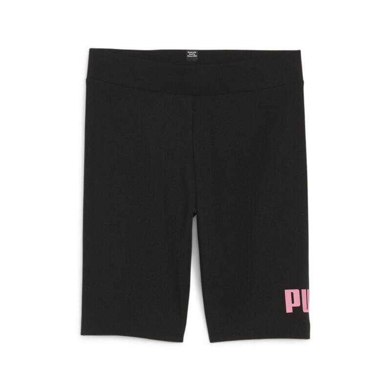 

Шорты для бега с логотипом Essentials для девочек PUMA Black