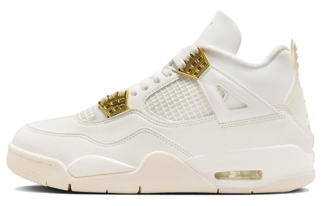 Jordan Air Jordan 4 Vintage Баскетбольные кроссовки женские, Белый
