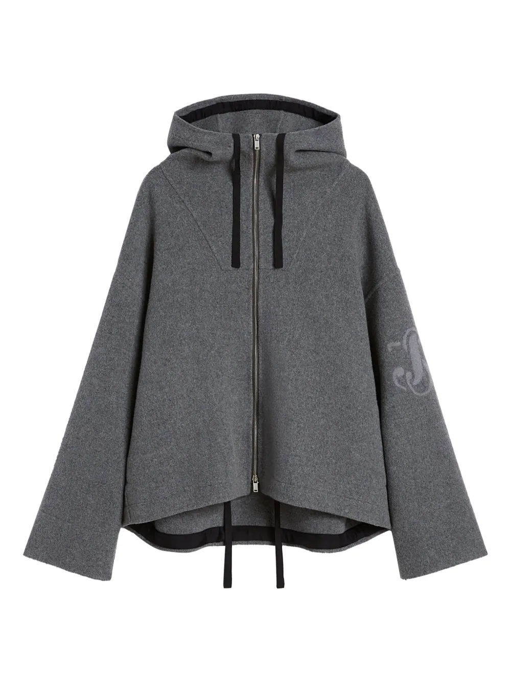 

Шерстяная куртка JIL SANDER, серый