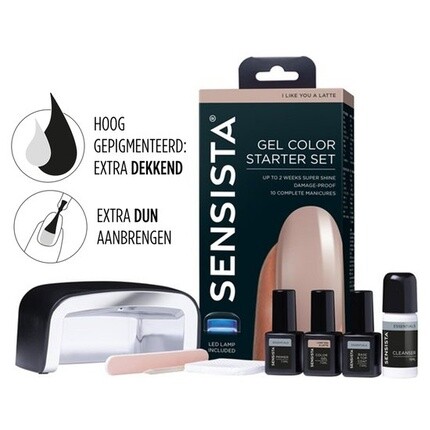

Стартовый набор Sensista Gel Color I Like You A Latte — телесный