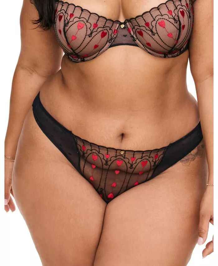 

Трусики-стринги Amorette Plus Size Adore Me, черный