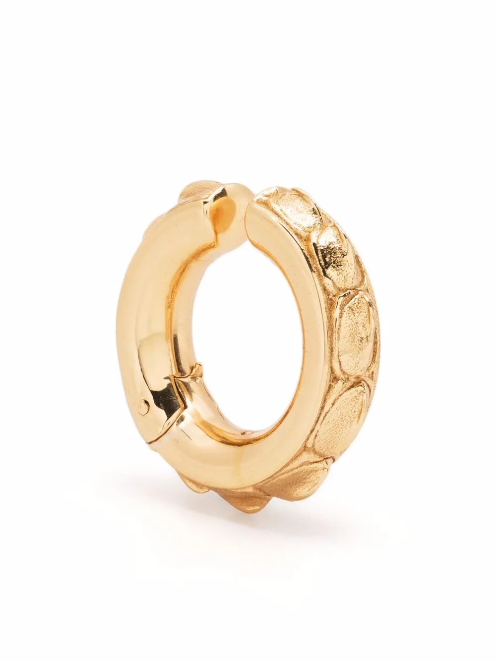 

Фактурная серьга-кафф Emanuele Bicocchi, золотой