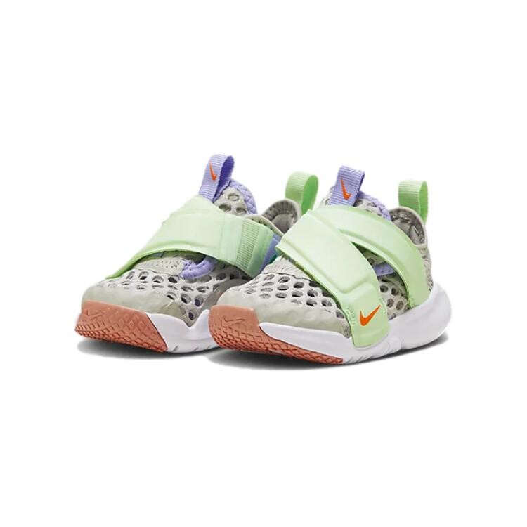 Кроссовки Nike Flex Advance Kids Lifestyle TD, Light Iron Ore Lime / Vapor Green / Pulse Violet / Dutch Orange — фото 3