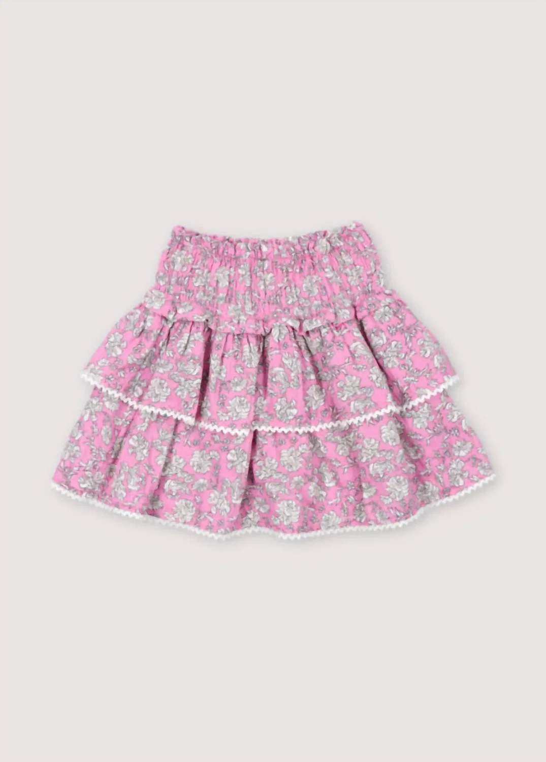 Детская юбка Melina с принтом «Пион и гибискус» The New Society, Peony Hibiscus Print
