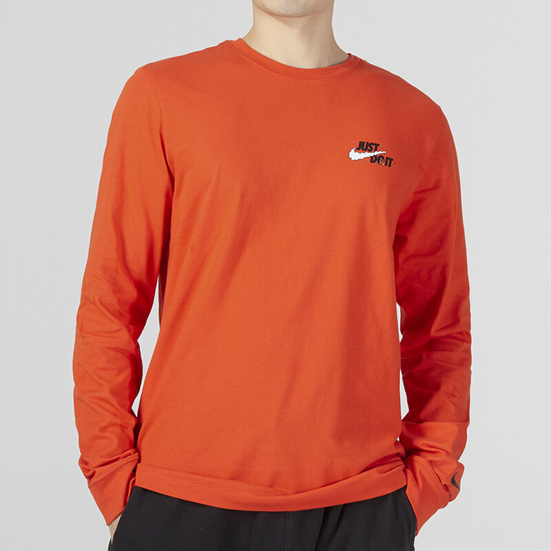 Футболка мужская оранжево-красная Nike, оранжевый/красный — фото 3