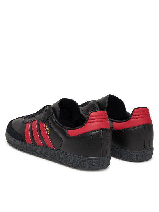 Футбольные бутсы Samba Manchester United JQ4036 Adidas, чёрный — фото 3