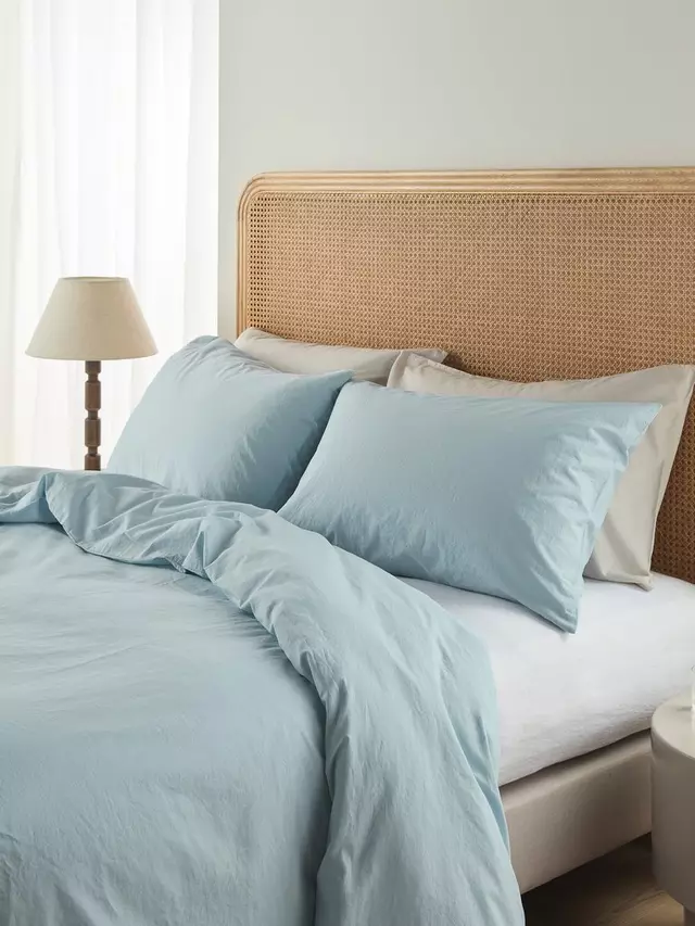 

Постельное белье Bedfolk Relaxed Cotton, цвет sky