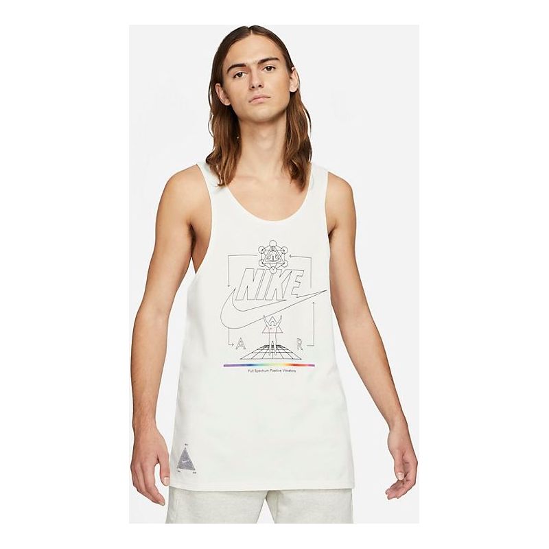

Футболка Nike Sportswear Tank M2Z Wellness Pure Asia Sizing 'White' DH4861-901