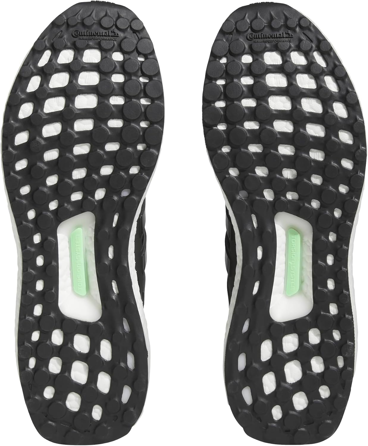 Мужские кроссовки для бега Adidas Ultraboost 1.0, белый/черный/зеленый — фото 2