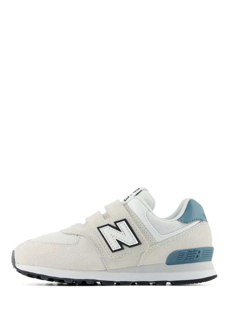 Кроссовки детские, Lifestyle, 574, New Balance, экрю/мультиколор
