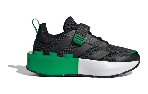 Кроссовки tech runner el x lego 'core black green' Adidas, мультиколор — фото 2