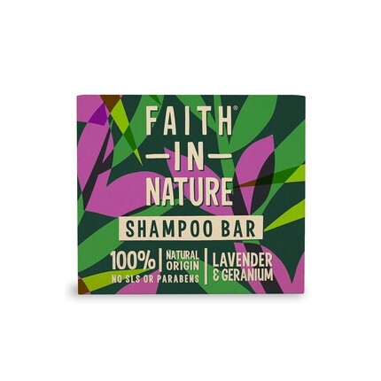 

Питательное мыло для волос с натуральной лавандой и герани 85 г, Faith In Nature