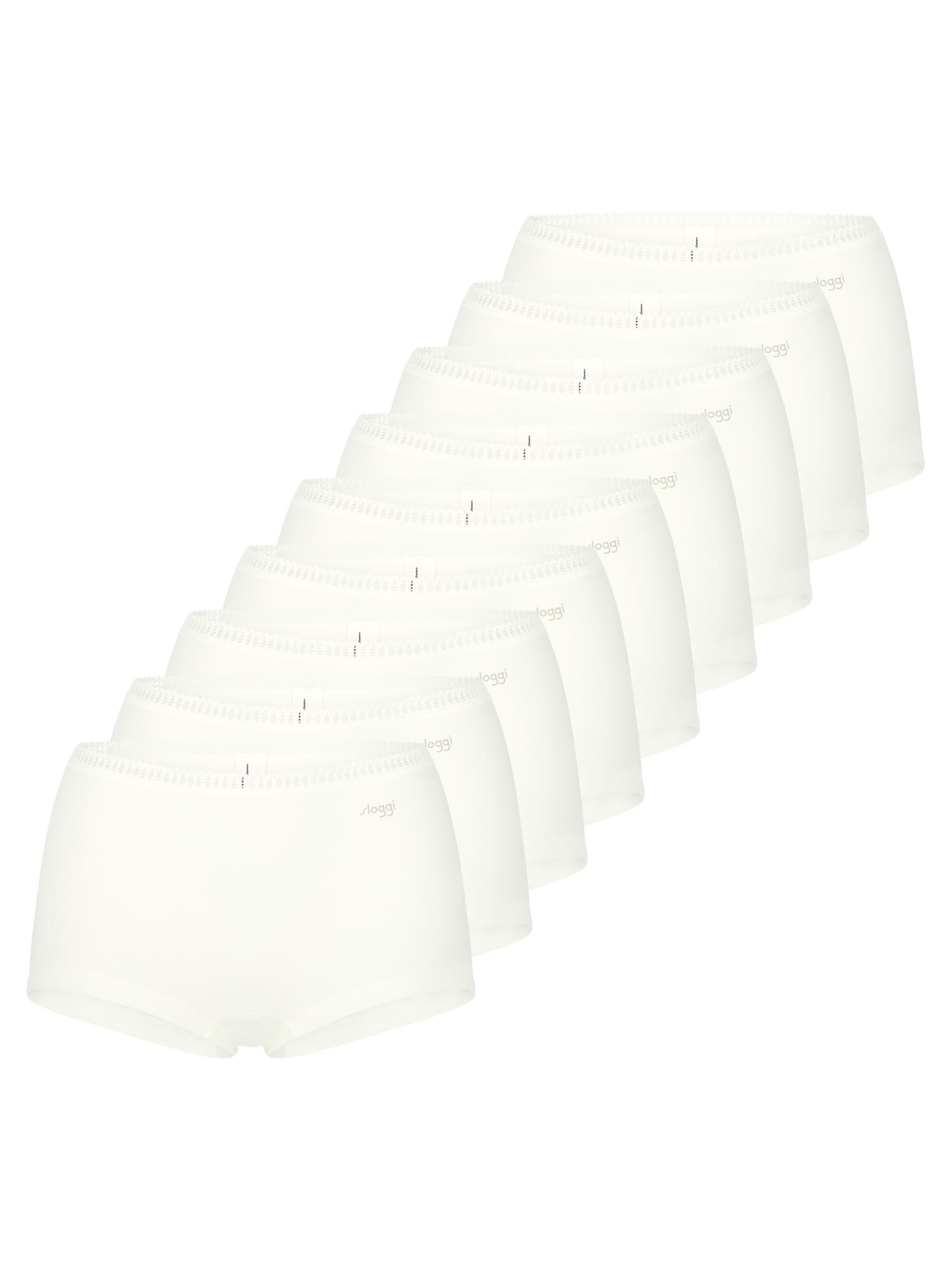 

SLOGGI Трусы Boyshorts 'GO Crush' в белом цвете