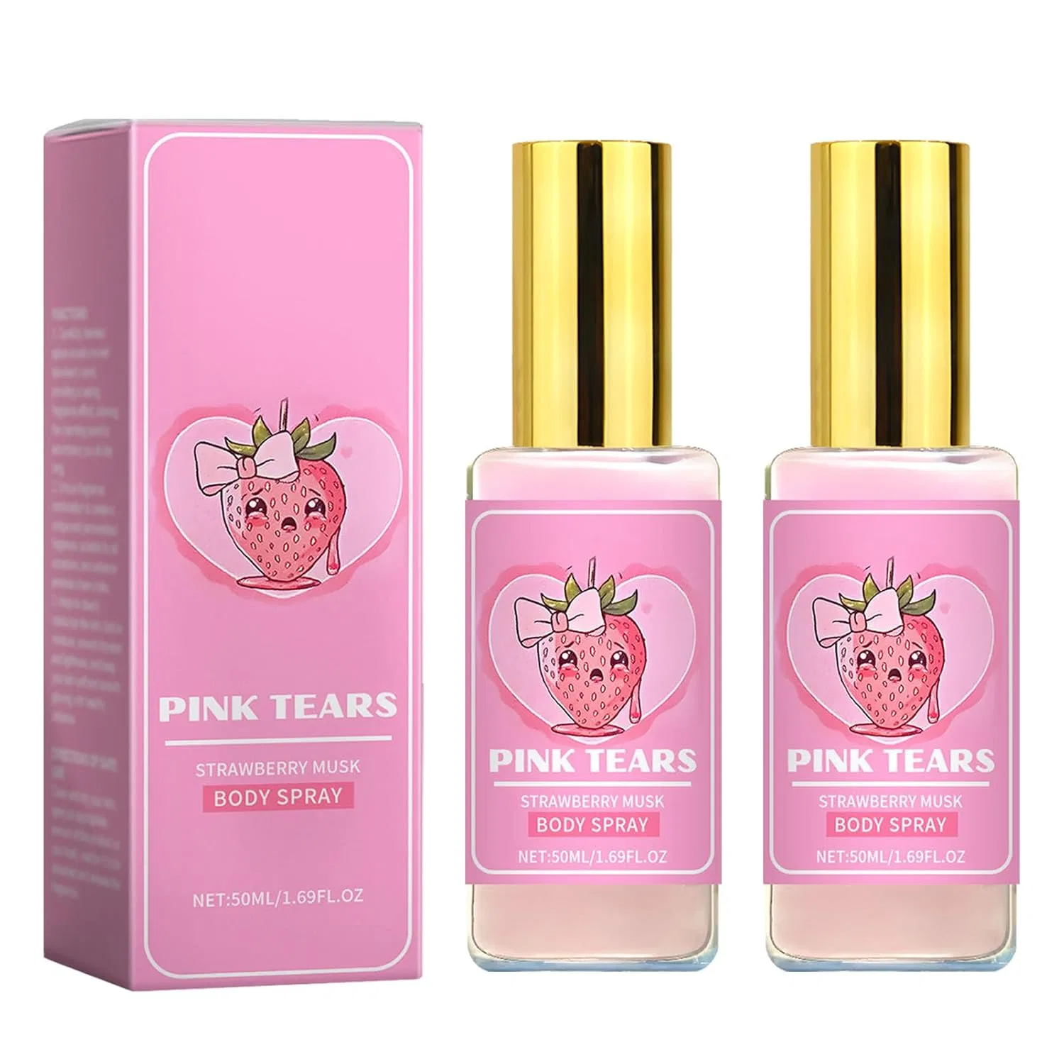 Боди-спрей Strawberry Musk, 50 ml, blmcoos