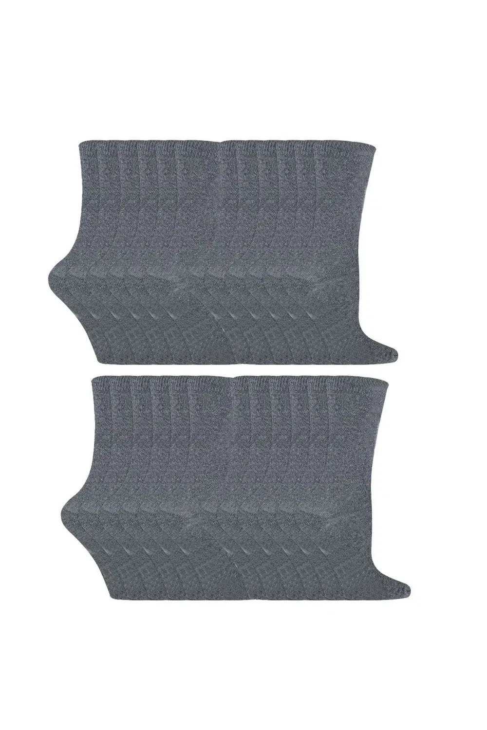 Комплект из 24 пар хлопковых носков Sock Snob, Grey