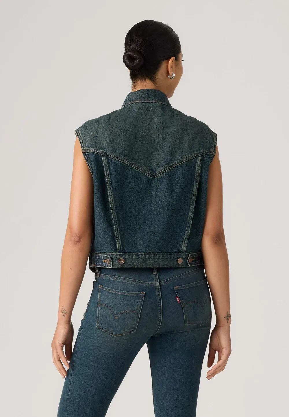 Уменьшенный жилет 90-х Levi'S, Cash Out Fp T3 — фото 2