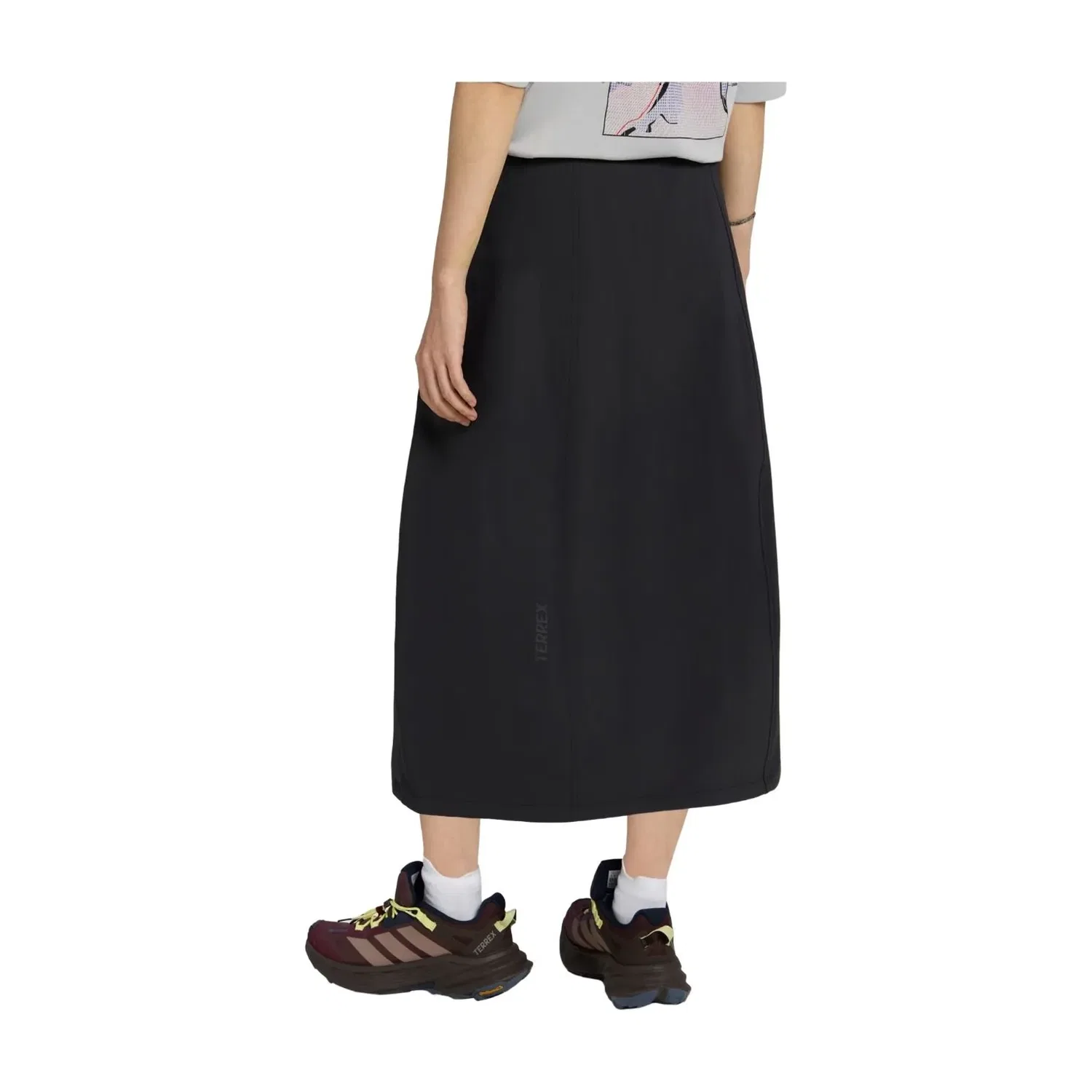Женская юбка Xploric Softshell Skirt Asia Sizing 'Black' adidas, черный — фото 4