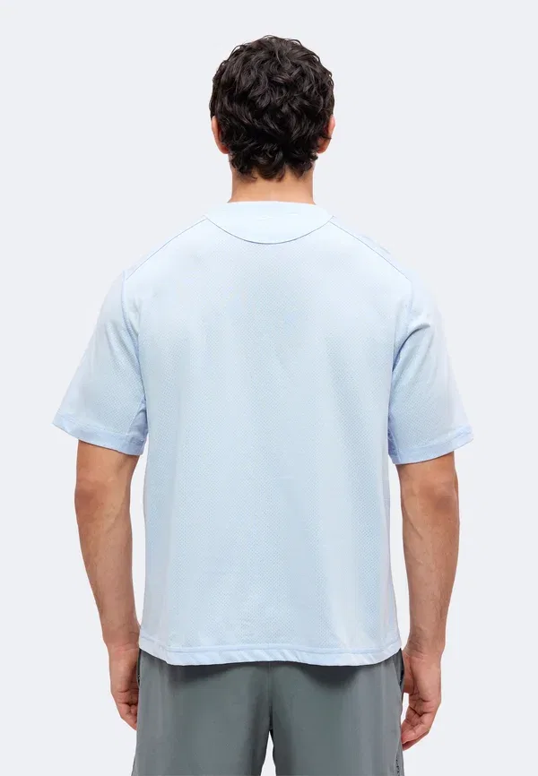 Футболка с принтом Dri-fit Nike Performance, Hydrogen Blue/Light Armory Blue, синий — фото 3