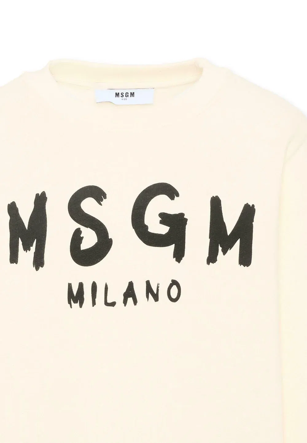 Толстовка Felpa унисекс Msgm, Ivory — фото 3