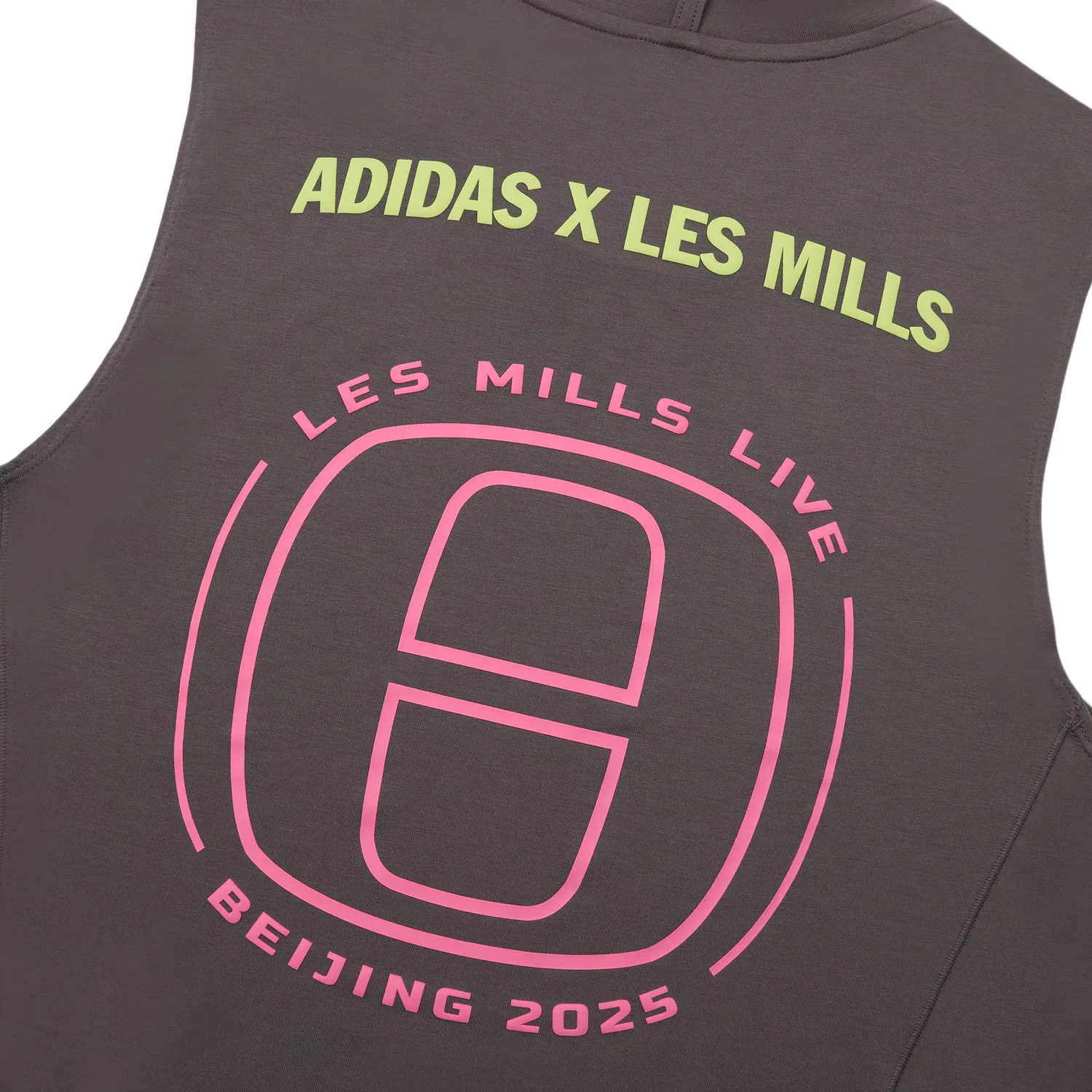 Adidas Топ-майка LAIMEI,LIANMINGKUAN SS25 мужская Charcoal Gray — фото 4