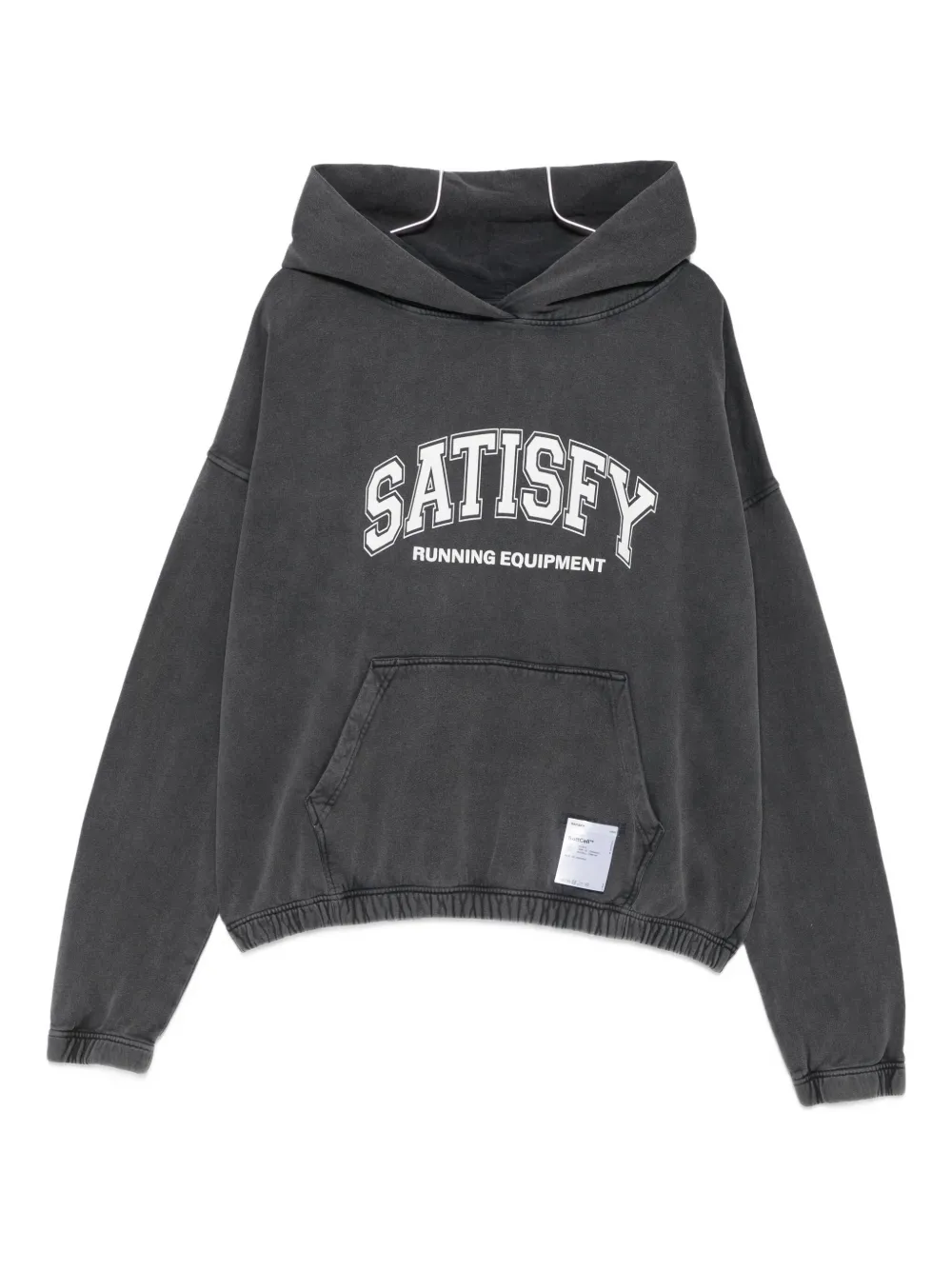 

Худи с арочным логотипом Satisfy, серый