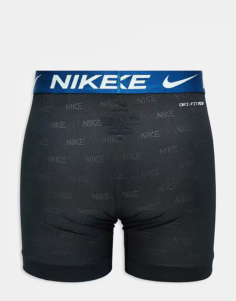 Боксеры Nike Elite Breathe 3 шт, черный/серый — фото 2