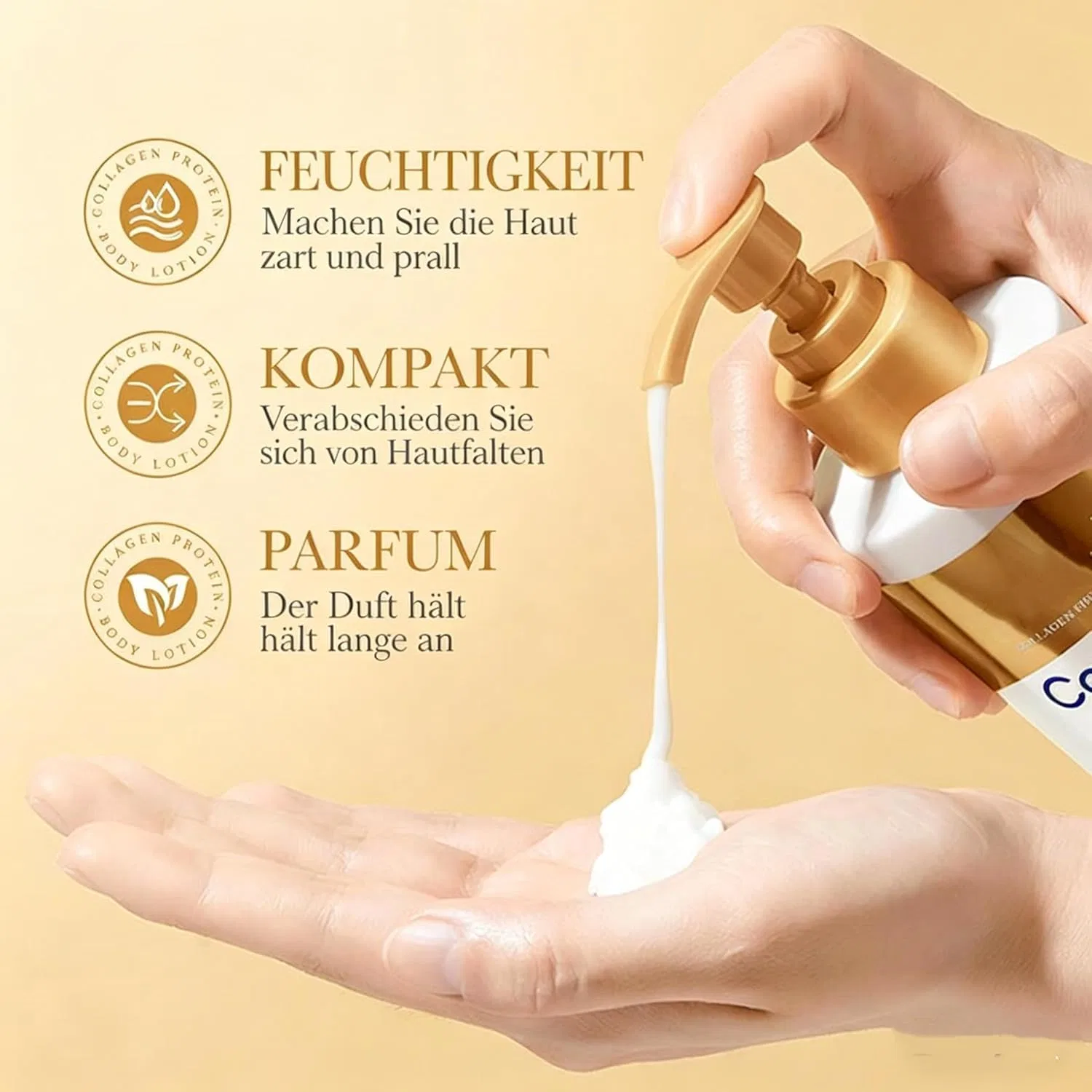 Лосьон для тела Firmora Collagen Body Lotion, vokkrv, 300 мл — фото 4